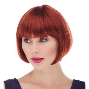 Sepia New Solid Eve Yellow Bob Bangs Wig $44.99